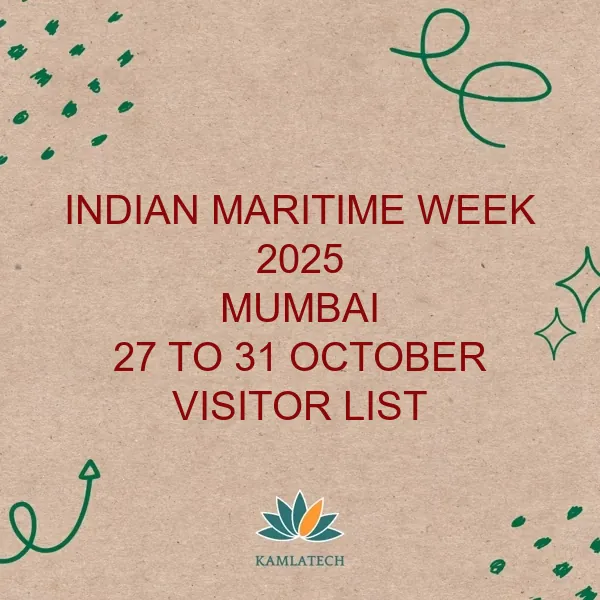 Indian Maritime Week Mumbai 2025 Visitor List (22004 Visitors)